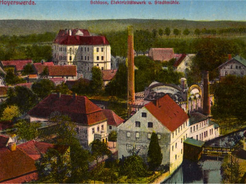 Historisches Postkartenbild Hotel Zur Mühle